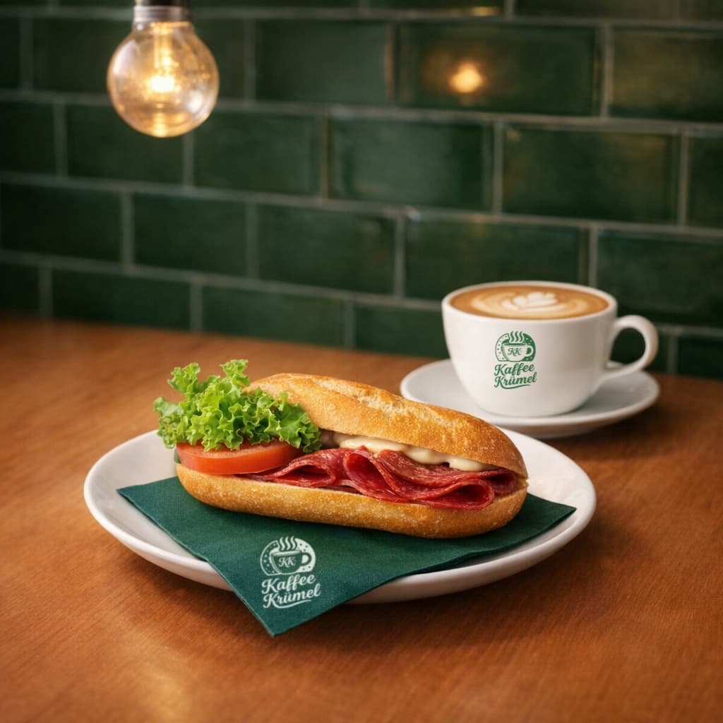 Salami-Baguette